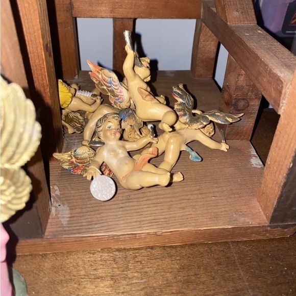 Vintage Fontanini Nativity Set Depose Italy - HUGE Stable - Picture 6 of 13